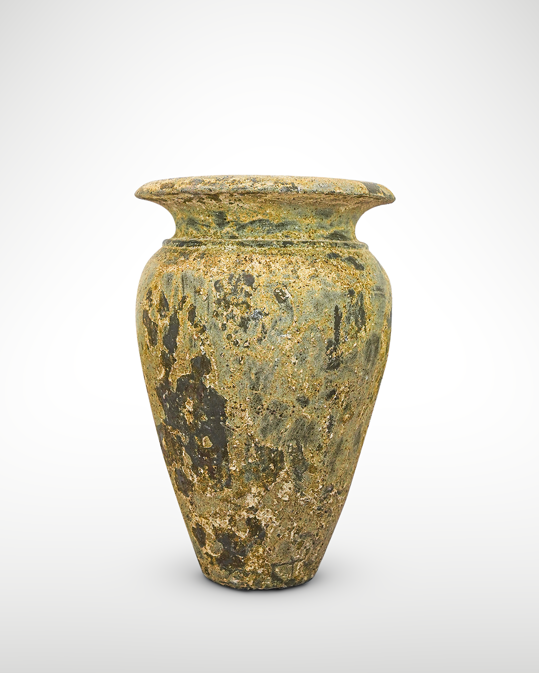 Vaso de cerâmica rústico