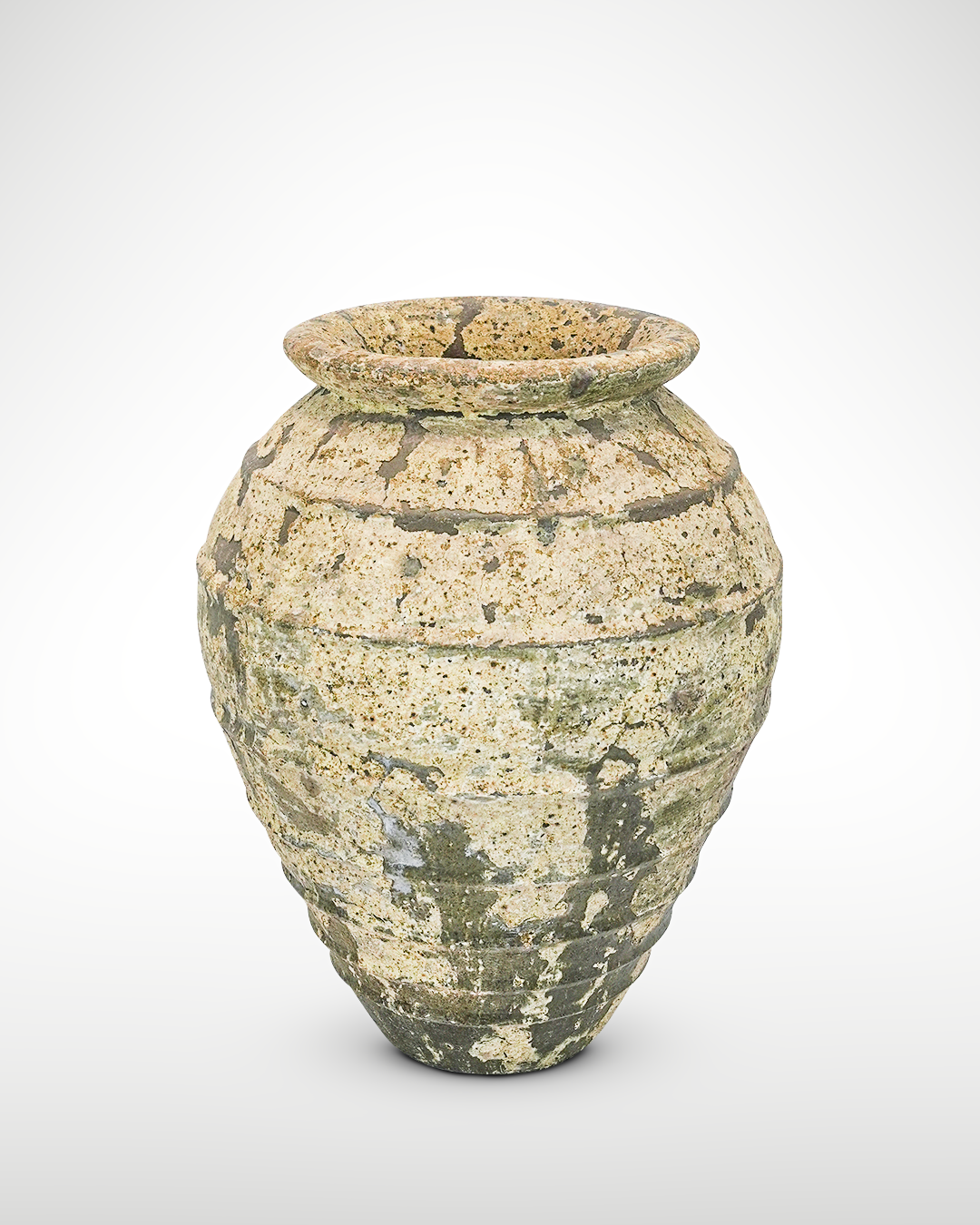 Vaso de cerâmica rústico