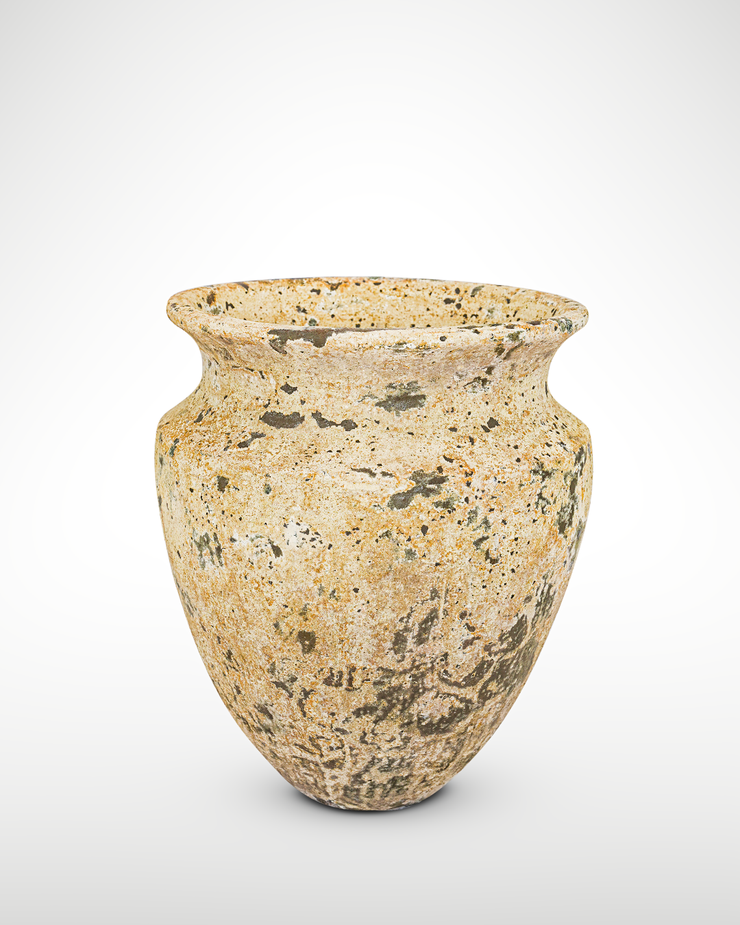 Vaso de cerâmica rústico