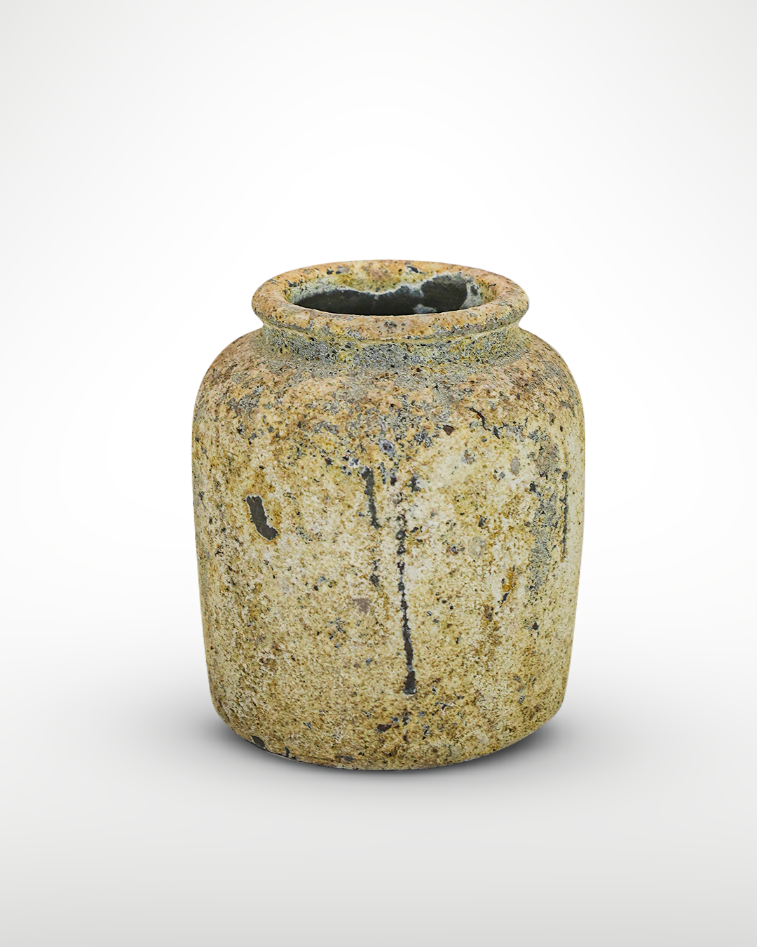 Vaso de cerâmica rústico