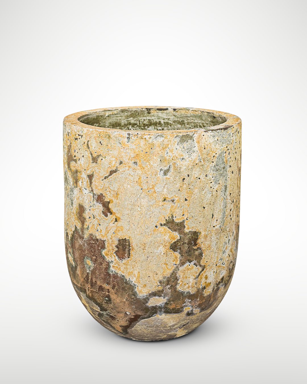 Vaso de cerâmica rústico