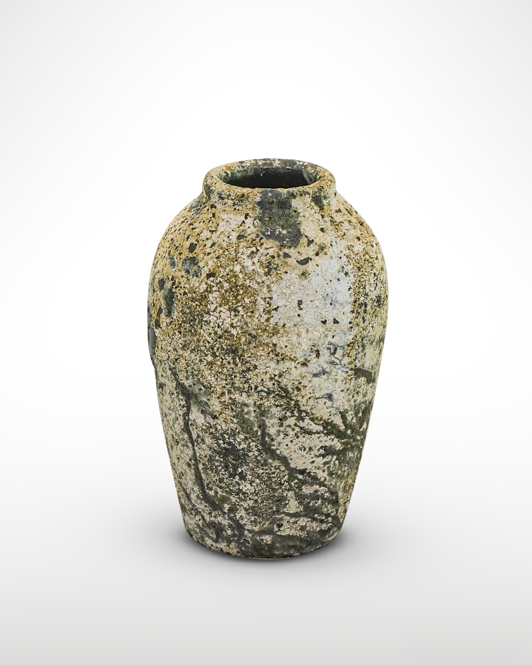 Vaso de cerâmica rústico