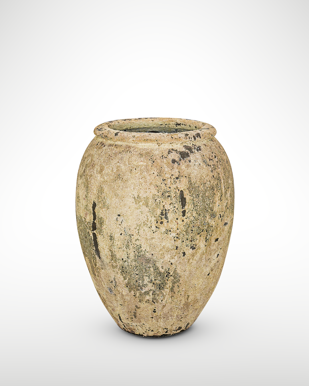 Vaso de cerâmica rústico