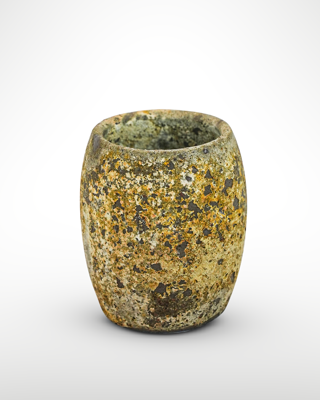 Texture VASOS 68 - Name BEAU SMOOL - OD_W 7.1_2” Po 6” Ht. 8” Base 5” Weight 7 LB” Texture Savana 