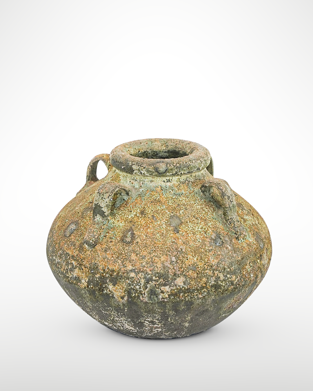 Texture VASOS 43 - Name ROW LARGE - OD_W 8.5_8” Po 1.3_8” Ht.  16.5_8” Base 7” Weight 15 LB” Texture Savana