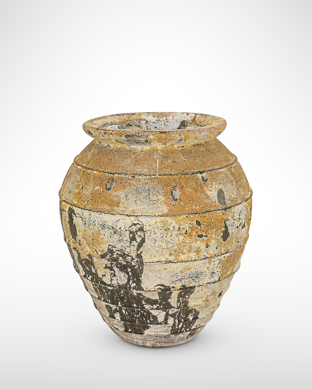 Texture VASE 29 - Name BUFALO I - OD_W 24” Po  17” Ht.  33” Base 10” Weight 167 LB” Texture Savana