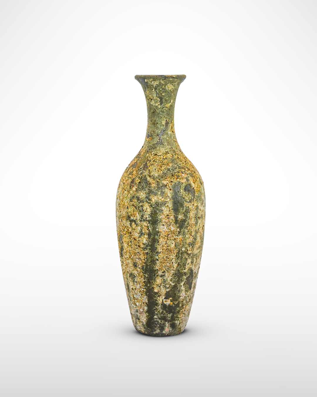 Texture VASOS 36 - Name ELOA - OD_W 11” Po  6” Ht.  25.3_8” Base 5” Weight 27 LB” Texture Savana